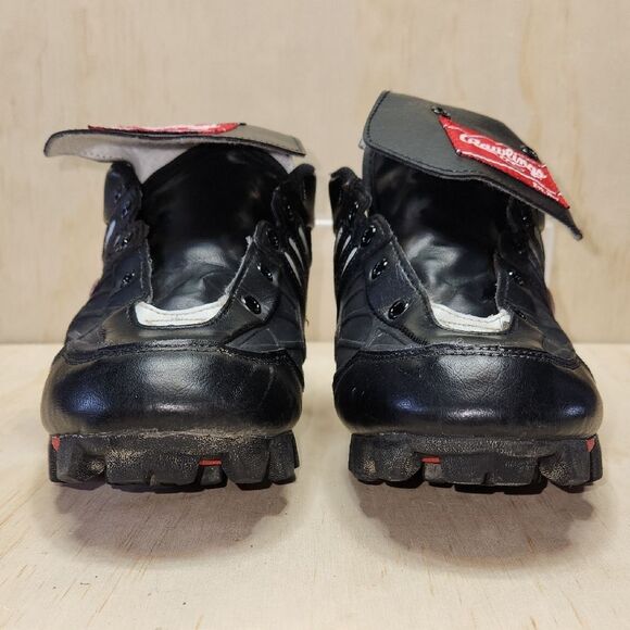Rawlings Black and Red Baseball Cleats Shoes Men's Size 8 - Picture 6 of 7